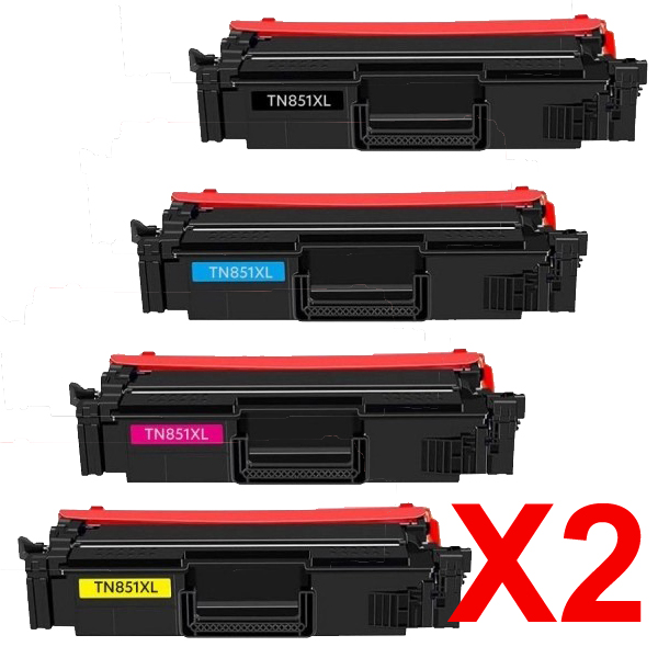 Brother MFCL9630CDN TN-851XL x2 High Yield Comp.