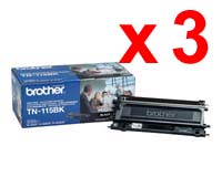Brother DCP9040CN TN-155BK x3 Black Gen.