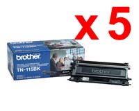 Brother DCP9040CN TN-155BK x5 Black Gen.