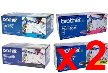 Brother DCP9040CN TN-155 x4 Gen.