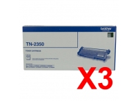 Brother HLL2300D TN-2350 x3 High Yield Gen.