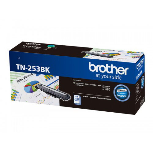 Brother DCPL3510CDW TN-253BK x1 Black Gen.
