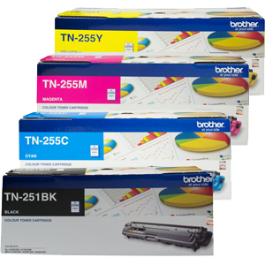 Brother DCP9015CDW TN-251/TN-255 x4 Gen.