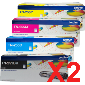 Brother DCP9015CDW TN-251/TN-255 x4 Gen.