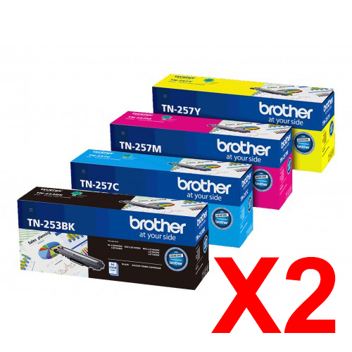 Brother DCPL3510CDW TN-253/TN-257 x4 Gen.