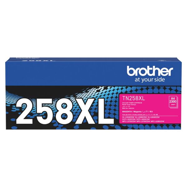 Brother DCPL3560CDW TN-258XLM x1 Magenta Gen.