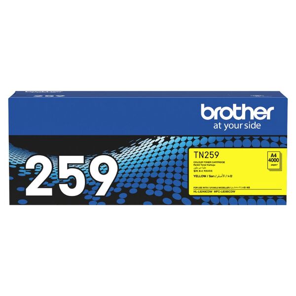 Brother MFCL8390CDW TN-259Y x1 Yellow Super High Yield Gen.