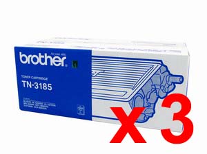 Brother HL5270DN TN-3185 x3 High Yield Gen.