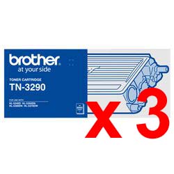 Brother HL5340D TN-3290 x3 High Yield Gen.