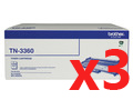 Brother MFC8950DW TN-3360 x3 High Yield Gen.