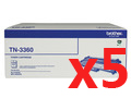 Brother MFC8950DW TN-3360 x5 High Yield Gen.