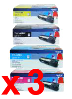 Brother DCP9055CDN TN-348 x4 Gen.