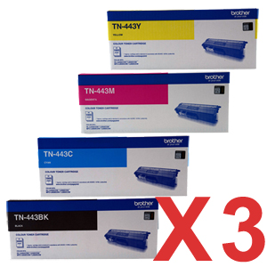 Brother HLL8260CDW TN-443 x3 High Yield Gen.