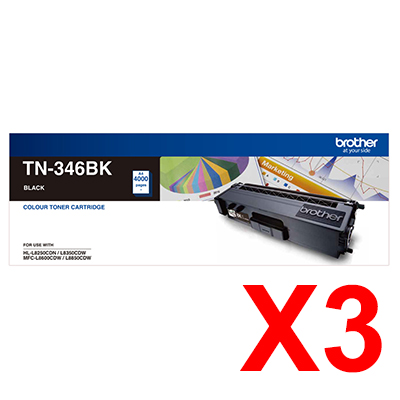 Brother HLL8360CDW TN-446BK x3 Black Super High Yield Gen.