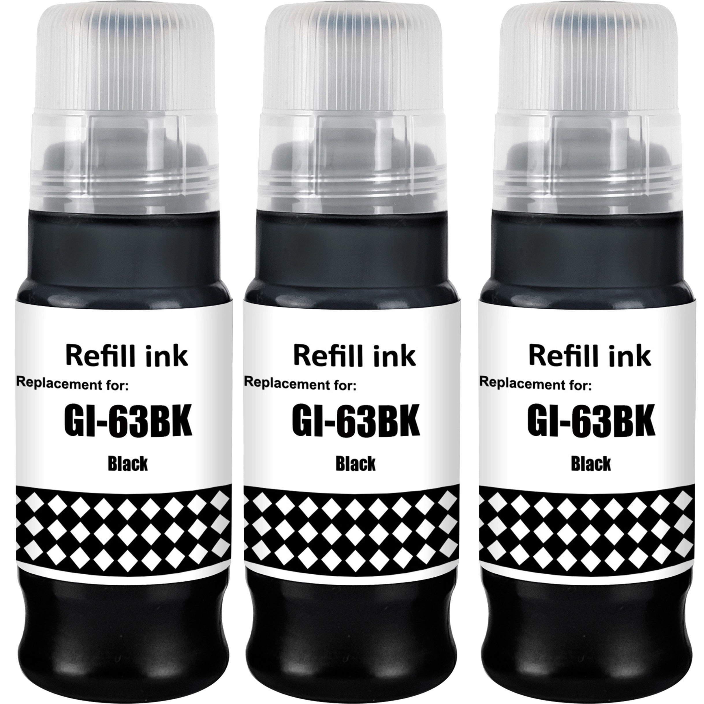 Canon G660 GI-63BK x3 Black Comp.