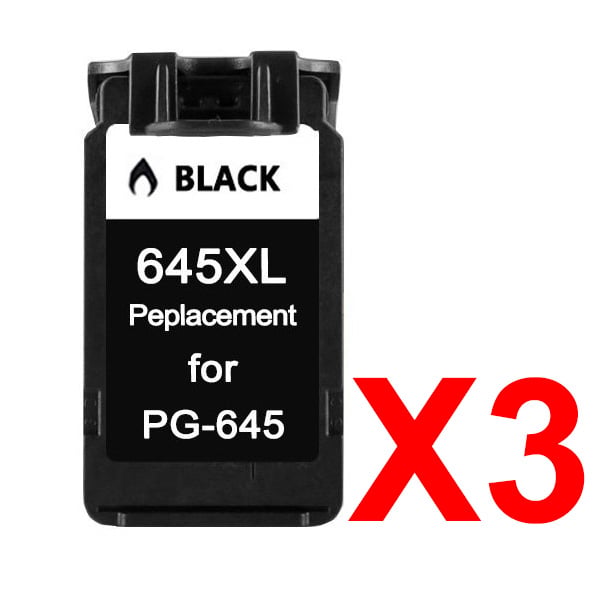 Canon TS3166 PG-645XL x3 Black Comp.