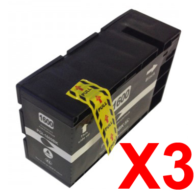 Canon MB2060 PGI-1600XLBK x3 Black Comp.
