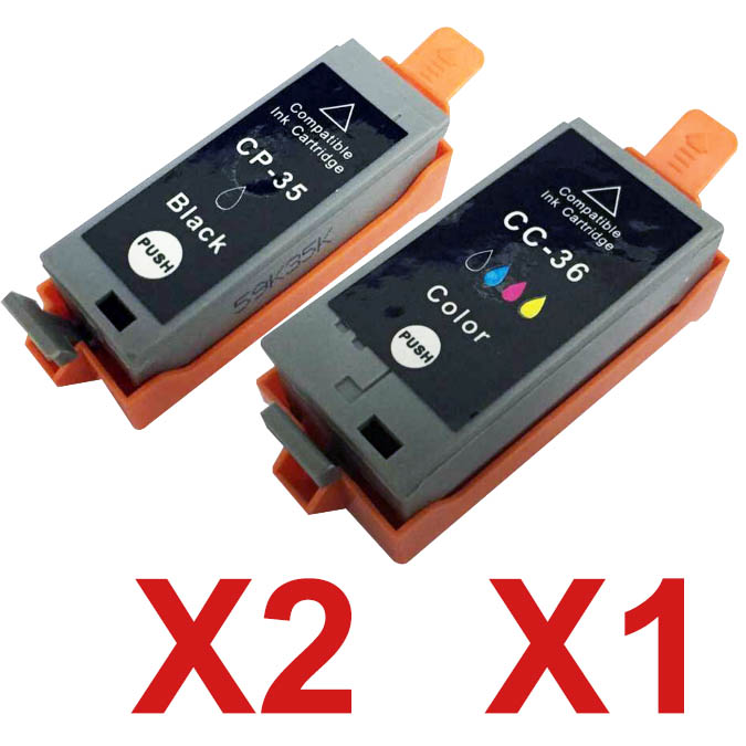 Canon IP110 PGI-35BK/CLI-36C Black Comp.