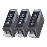 Canon IX5000 Ink x3 Black Comp. - Black Ink Cartridge