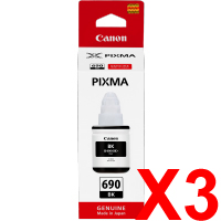 Canon G3600 GI-690BK x3 Black Gen.