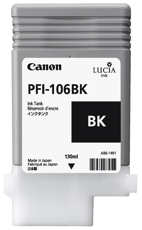 Canon IPF6300 PFI-106BK x1 Black Gen.
