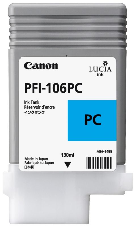 Canon IPF6300 PFI-106PC x1 Cyan Gen.