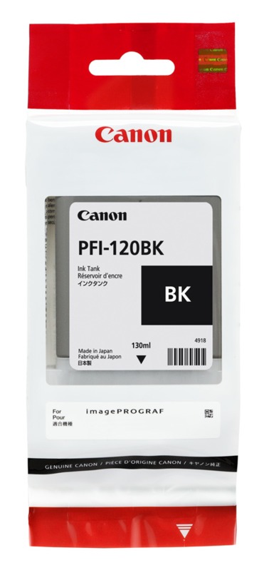 Canon imagePROGRAF GP200 PFI-120BK x1 Black Gen.