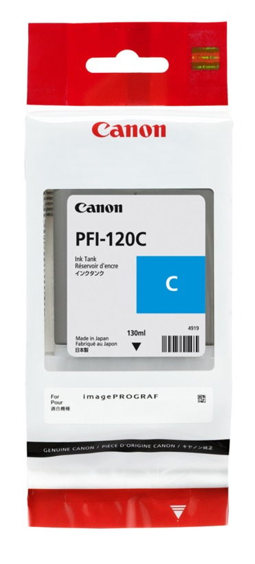 Canon imagePROGRAF GP200 PFI-120C x1 Cyan Gen.