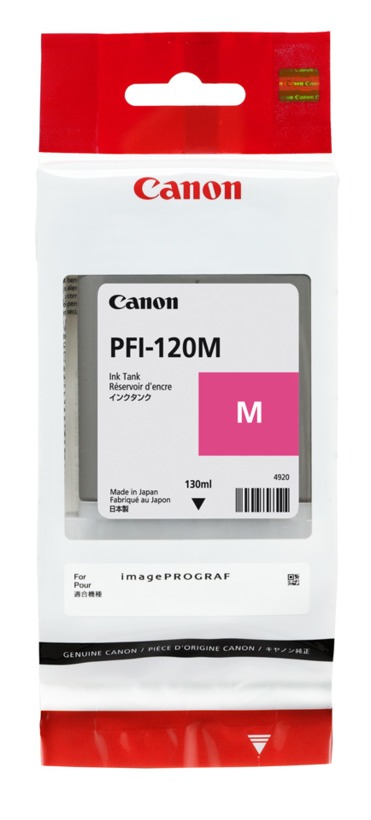 Canon imagePROGRAF GP200 PFI-120M x1 Magenta Gen.