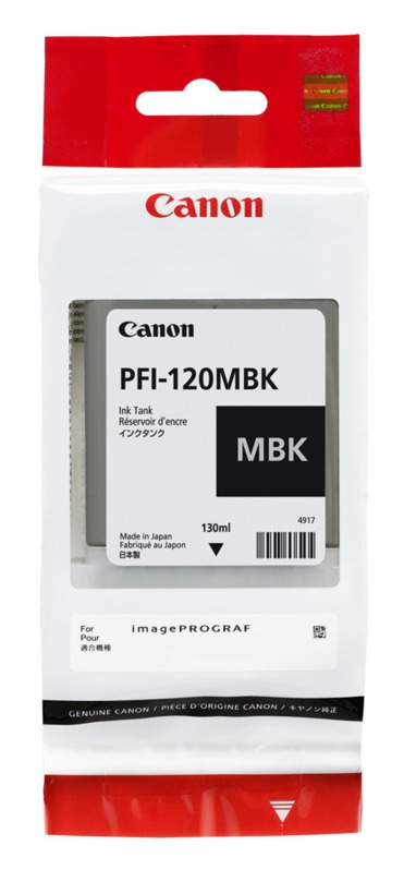 Canon imagePROGRAF GP200 PFI-120MBK x1 Black Gen.