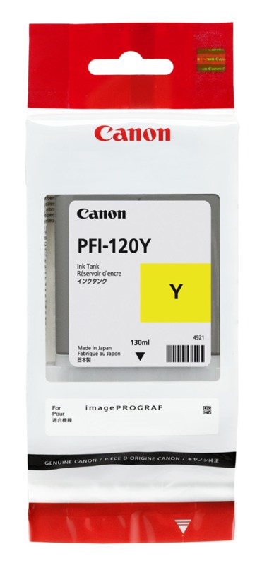 Canon imagePROGRAF GP200 PFI-120Y x1 Yellow Gen.