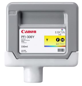 Canon IPF8300 PFI-306Y x1 Yellow Gen.