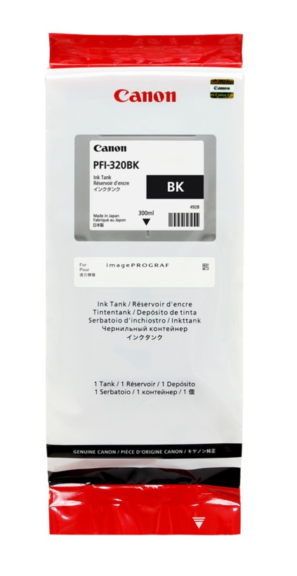 Canon imagePROGRAF GP200 PFI-320BK x1 Black Gen.
