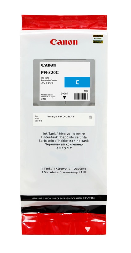 Canon imagePROGRAF GP200 PFI-320C x1 Cyan Gen.