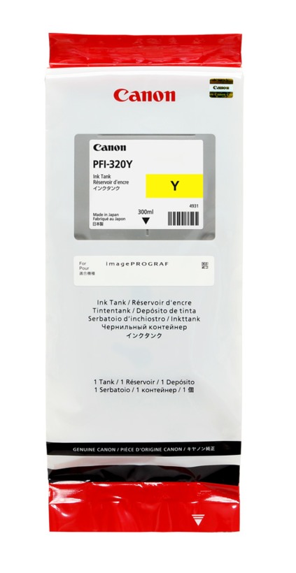 Canon imagePROGRAF GP200 PFI-320Y x1 Yellow Gen.