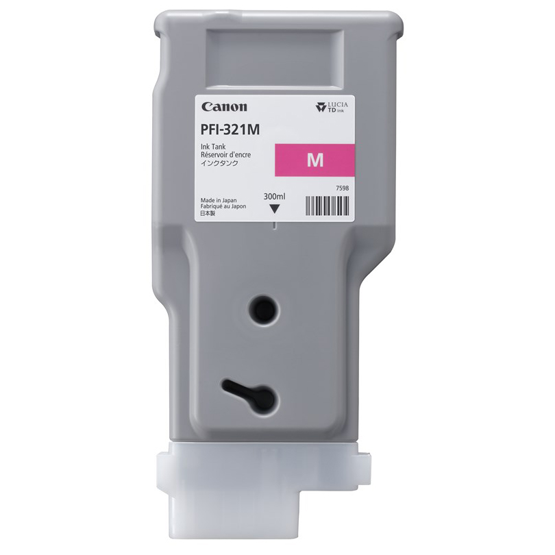 Canon imagePROGRAF TM250LM MFP PFI-321M x1 Magenta Gen.