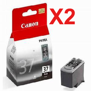 Canon IP1900 PG-37 x2 Black Gen.