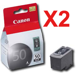 Canon MP150 PG-50 x2 Black Gen.
