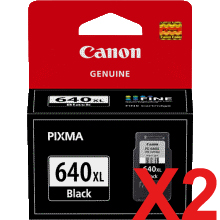 Canon MX516 PG-640XL x2 Black Gen.