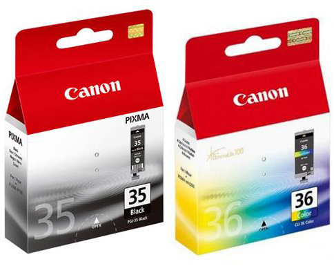 Canon IP110 PGI-35BK/CLI-36C x2 Black Gen.