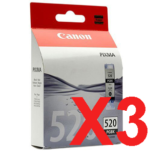 Canon MX870 PGI-520BK x3 Black Gen.