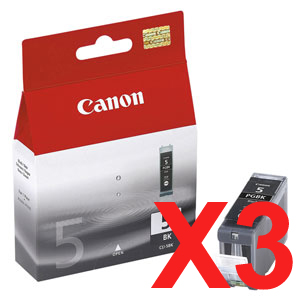 Canon IX5000 Ink x3 Black Gen. - Black Ink Cartridge