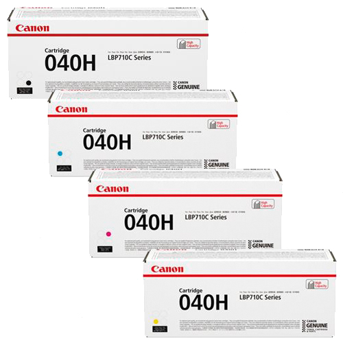 Canon imageCLASS LBP712cx CART-040II x4 Gen.