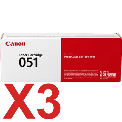 Canon imageCLASS MF269dw CART-051 x3 Gen.