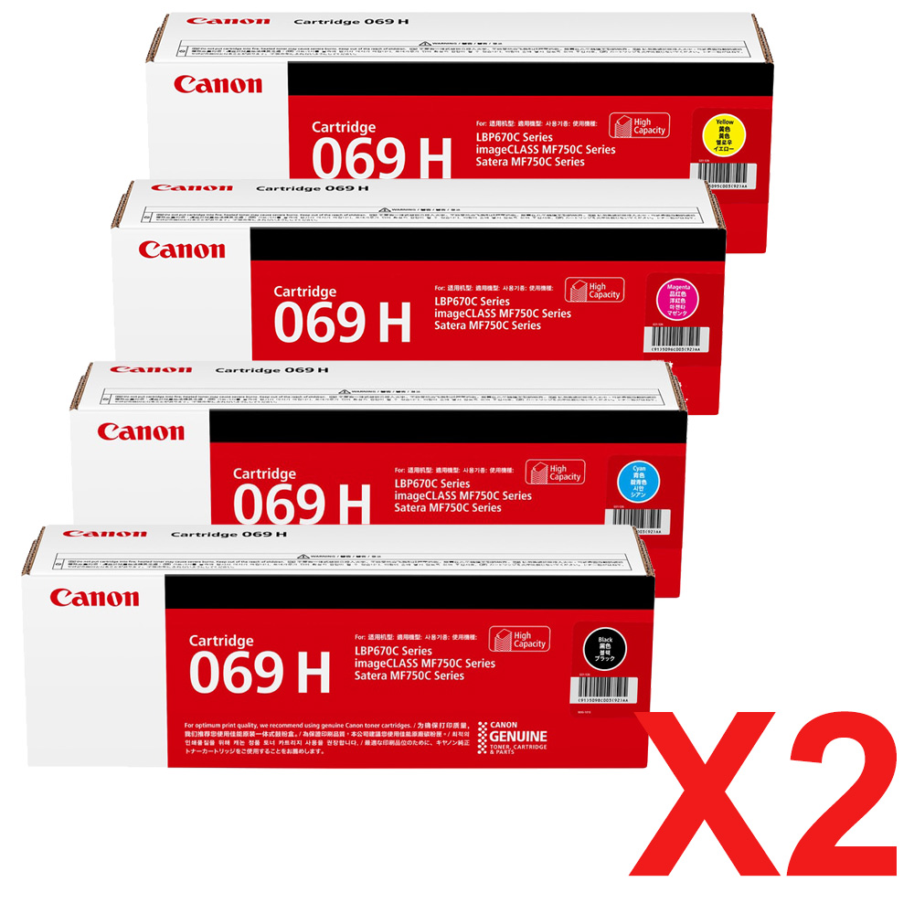 Canon imageCLASS MF756cx CART-069H x4 Gen.