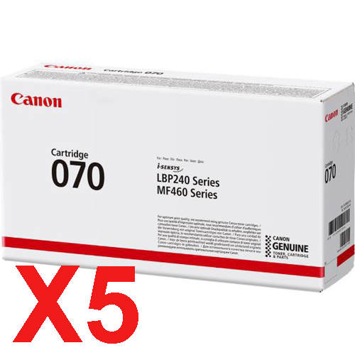 Canon imageCLASS MF465dw CART-070 x5 Gen.