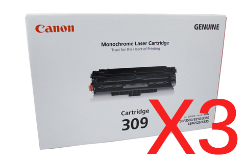 Canon LASER SHOT LBP3500 CART-309 x3 Gen.