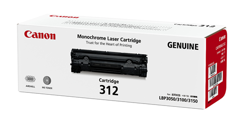 Canon LASER SHOT LBP3018 CART-312 x1 Gen.