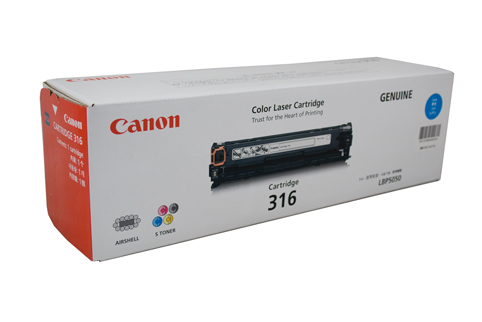 Canon LASER SHOT LBP5050N CART-316C x1 Cyan Gen.