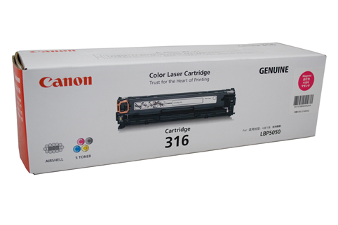 Canon LASER SHOT LBP5050N CART-316M x1 Magenta Gen.
